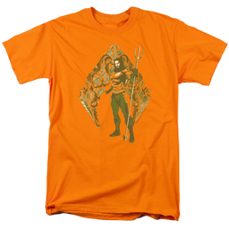 Aquaman Movie Shells - Men's Regular Fit T-Shirt Men's Regular Fit T-Shirt Aquaman   