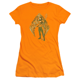 Aquaman Movie Shells - Juniors T-Shirt Juniors T-Shirt Aquaman   