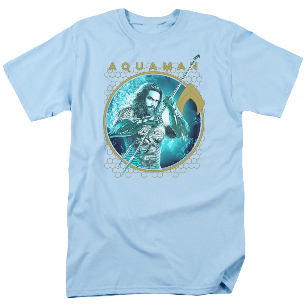 Aquaman Movie Trident Of Neptune - Men's Regular Fit T-Shirt Men's Regular Fit T-Shirt Aquaman   