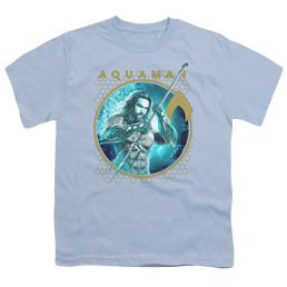 Aquaman Movie Trident Of Neptune - Youth T-Shirt Youth T-Shirt (Ages 8-12) Aquaman   
