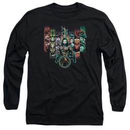 Aquaman Movie Unite The Kingdoms - Men's Long Sleeve T-Shirt Men's Long Sleeve T-Shirt Aquaman   