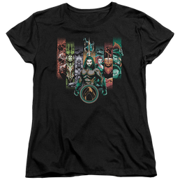 Aquaman Movie Unite The Kingdoms - Women's T-Shirt Women's T-Shirt Aquaman   