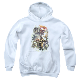 Aquaman Movie King Of Atlantis - Youth Hoodie Youth Hoodie (Ages 8-12) Aquaman   