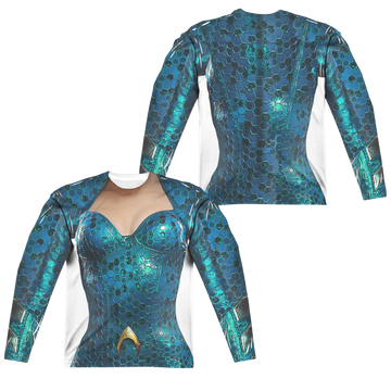 Aquaman Movie Mera Uniform men's all-over print long sleeve