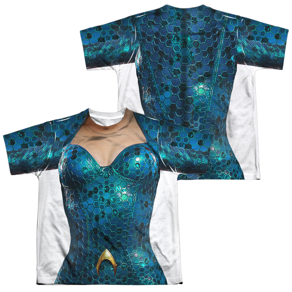 Aquaman Movie Mera Uniform - Youth All-Over Print T-Shirt Youth All-Over Print T-Shirt (Ages 8-12) Aquaman   