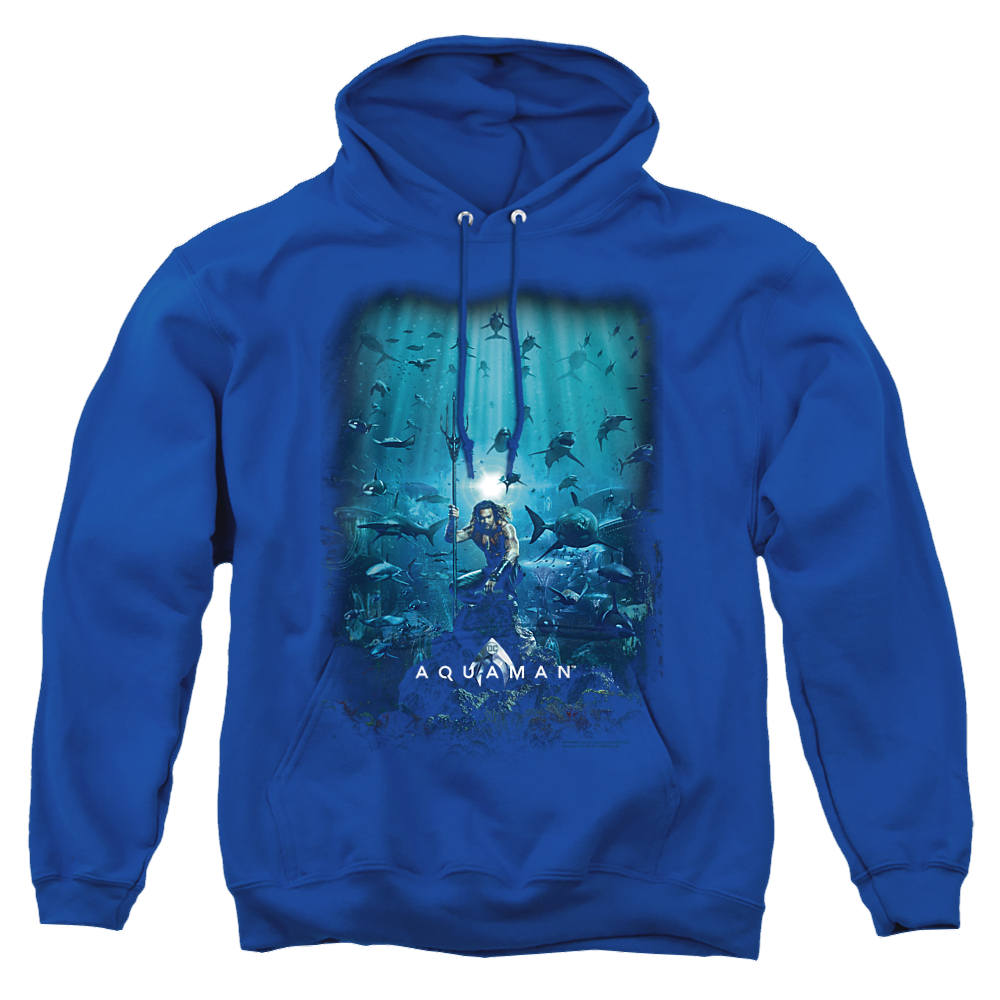 Aquaman Movie Poster - Pullover Hoodie Pullover Hoodie Aquaman   