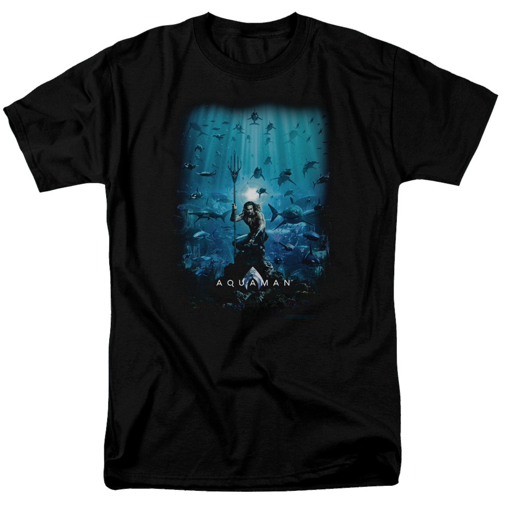 Aquaman Movie Poster - Men's Regular Fit T-Shirt Men's Regular Fit T-Shirt Aquaman   