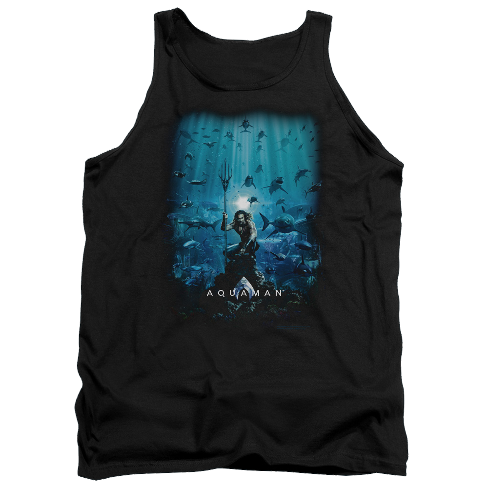 Aquaman Movie Poster - Men's Tank Top Men's Tank Aquaman   