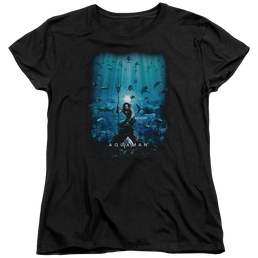 Aquaman Movie Poster - Women's T-Shirt Women's T-Shirt Aquaman   