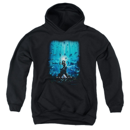 Aquaman Movie Poster - Youth Hoodie Youth Hoodie (Ages 8-12) Aquaman   