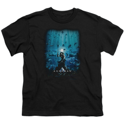 Aquaman Movie Poster - Youth T-Shirt Youth T-Shirt (Ages 8-12) Aquaman   