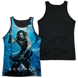 Aquaman Movie Poster - Men's Black Back Tank Top Men's Black Back Tank Aquaman   