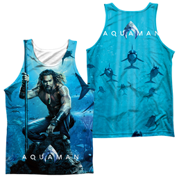 Aquaman Movie Poster - Men's All Over Print Tank Top Men's All Over Print Tank Aquaman   