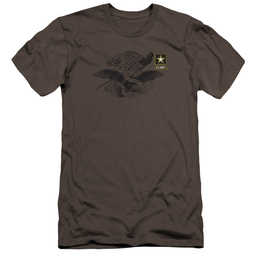 U.S. Army Left Chest - Men's Premium Slim Fit T-Shirt Men's Premium Slim Fit T-Shirt U.S. Army   