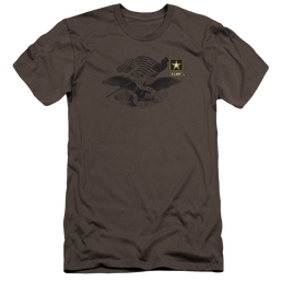 U.S. Army Left Chest - Men's Premium Slim Fit T-Shirt Men's Premium Slim Fit T-Shirt U.S. Army   