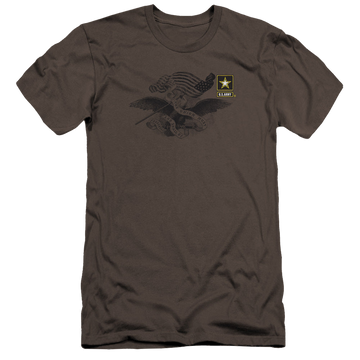 U.S. Army Left Chest - Men's Premium Slim Fit T-Shirt Men's Premium Slim Fit T-Shirt U.S. Army   