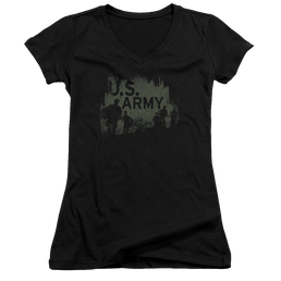 U.S. Army Soldiers - Juniors V-Neck T-Shirt Juniors V-Neck T-Shirt U.S. Army   