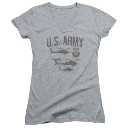 U.S. Army Airborne - Juniors V-Neck T-Shirt Juniors V-Neck T-Shirt U.S. Army   