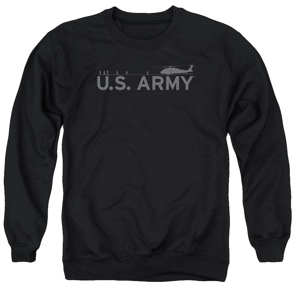 U.S. Army Helicopter - Men's Crewneck Sweatshirt Men's Crewneck Sweatshirt U.S. Army   