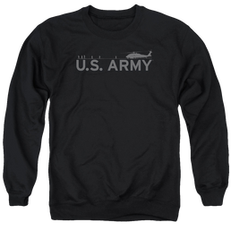 U.S. Army Helicopter - Men's Crewneck Sweatshirt Men's Crewneck Sweatshirt U.S. Army   
