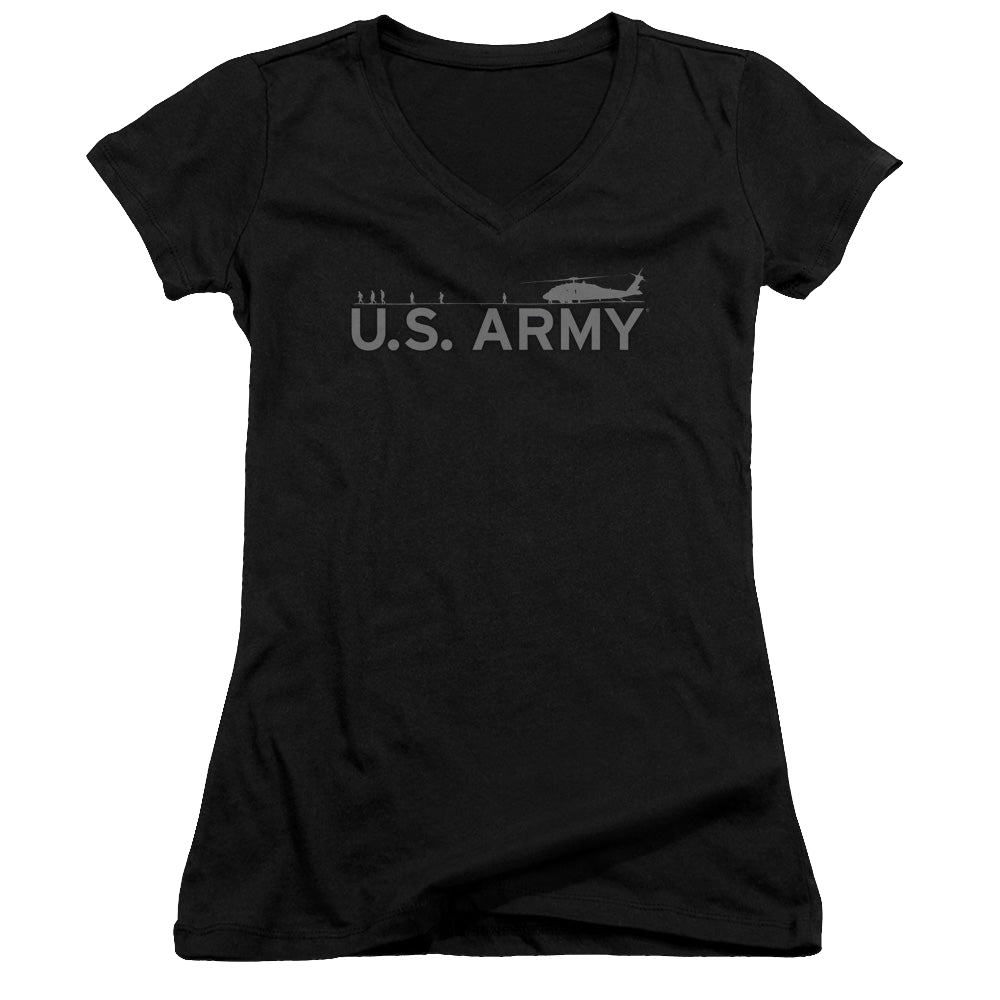 U.S. Army Helicopter - Juniors V-Neck T-Shirt Juniors V-Neck T-Shirt U.S. Army   