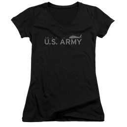 U.S. Army Helicopter - Juniors V-Neck T-Shirt Juniors V-Neck T-Shirt U.S. Army   