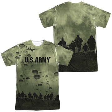 U.S. Army Air To Land (Front/Back Print) - Men's All-Over Print T-Shirt Men's All-Over Print T-Shirt U.S. Army   