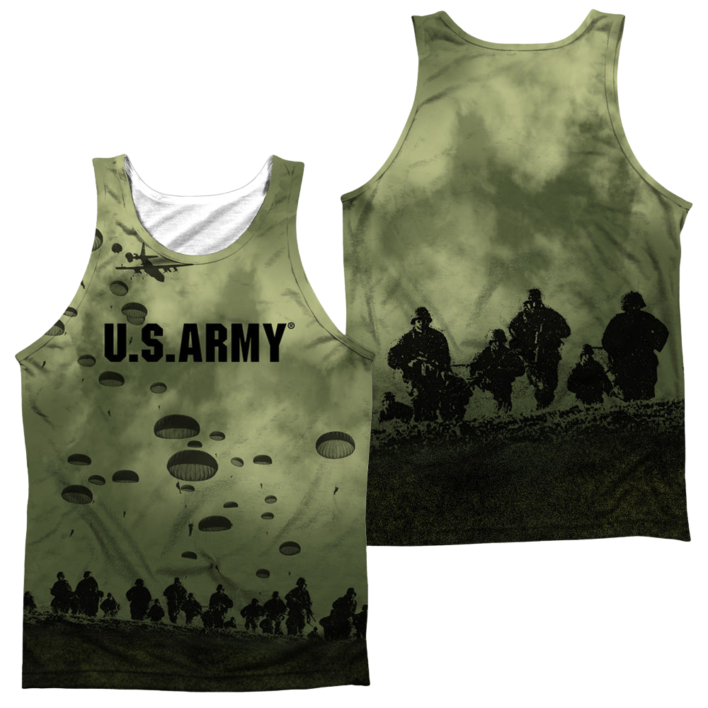 U.S. Army Air To Land (Front/Back Print) - Men's All Over Print Tank Top Men's All Over Print Tank U.S. Army   