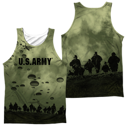 U.S. Army Air To Land (Front/Back Print) - Men's All Over Print Tank Top Men's All Over Print Tank U.S. Army   