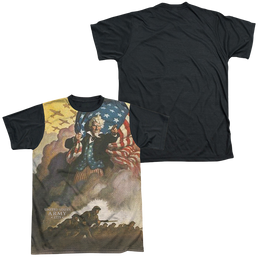 U.S. Army Vintage Poster - Men's Black Back T-Shirt Men's Black Back T-Shirt U.S. Army   