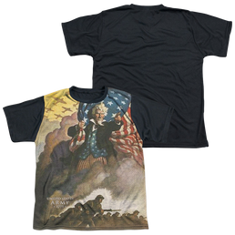 U.S. Army Vintage Poster - Youth Black Back T-Shirt Youth Black Back T-Shirt (Ages 8-12) U.S. Army   