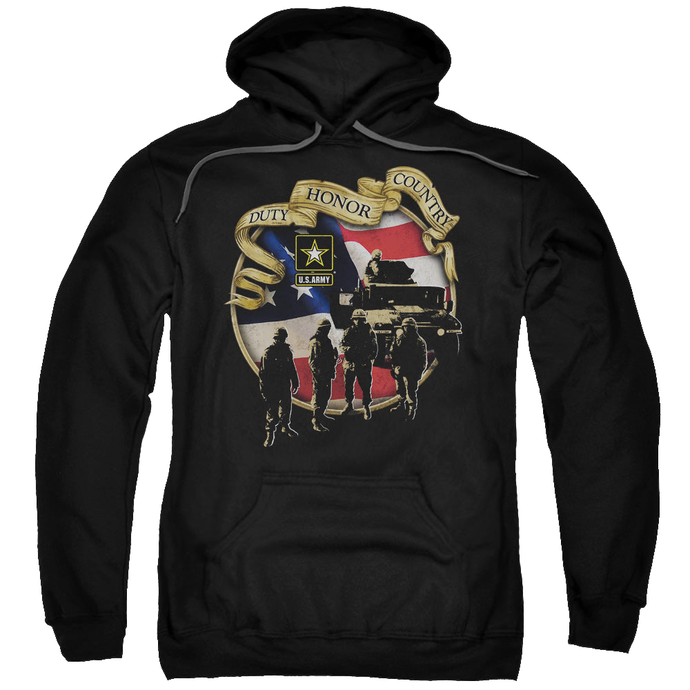 U.S. Army Duty Honor Country - Pullover Hoodie Pullover Hoodie U.S. Army   