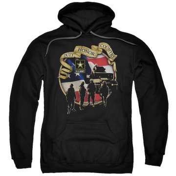 U.S. Army Duty Honor Country - Pullover Hoodie Pullover Hoodie U.S. Army   