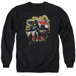 U.S. Army Duty Honor Country - Men's Crewneck Sweatshirt Men's Crewneck Sweatshirt U.S. Army   