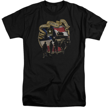U.S. Army Duty Honor Country - Men's Tall Fit T-Shirt Men's Tall Fit T-Shirt U.S. Army   