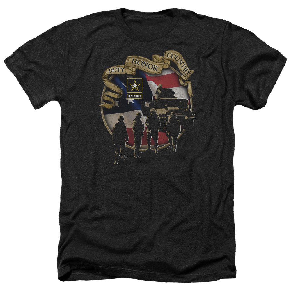 U.S. Army Duty Honor Country - Men's Heather T-Shirt Men's Heather T-Shirt U.S. Army   