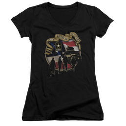 U.S. Army Duty Honor Country - Juniors V-Neck T-Shirt Juniors V-Neck T-Shirt U.S. Army   