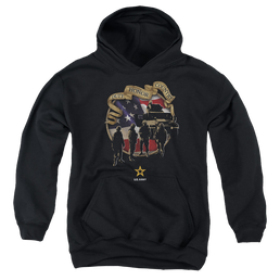Army - Duty Honor Country Youth Pull-Over Hoodie Youth Hoodie (Ages 8-12) U.S. Army   
