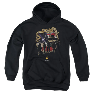 Army - Duty Honor Country Youth Pull-Over Hoodie U.S. Army