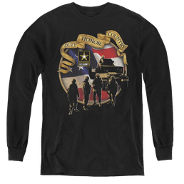 U.S. Army Duty Honor Country - Youth Long Sleeve T-Shirt Youth Long Sleeve T-Shirt U.S. Army   