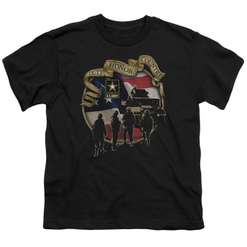 U.S. Army Duty Honor Country - Youth T-Shirt Youth T-Shirt (Ages 8-12) U.S. Army   