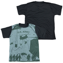 U.S. Army Airborne - Youth Black Back T-Shirt Youth Black Back T-Shirt (Ages 8-12) U.S. Army   
