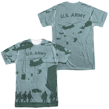 U.S. Army Airborne (Front/Back Print) - Men's All-Over Print T-Shirt Men's All-Over Print T-Shirt U.S. Army   