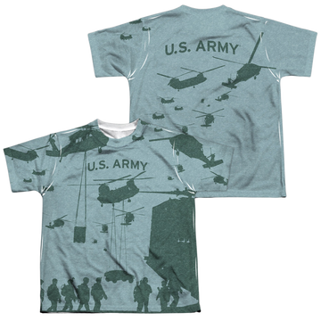 U.S. Army Airborne (Front/Back Print) - Youth All-Over Print T-Shirt Youth All-Over Print T-Shirt (Ages 8-12) U.S. Army   