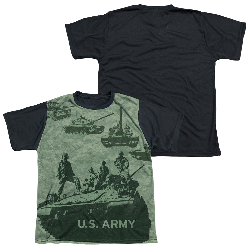 U.S. Army Tank Up - Youth Black Back T-Shirt Youth Black Back T-Shirt (Ages 8-12) U.S. Army   