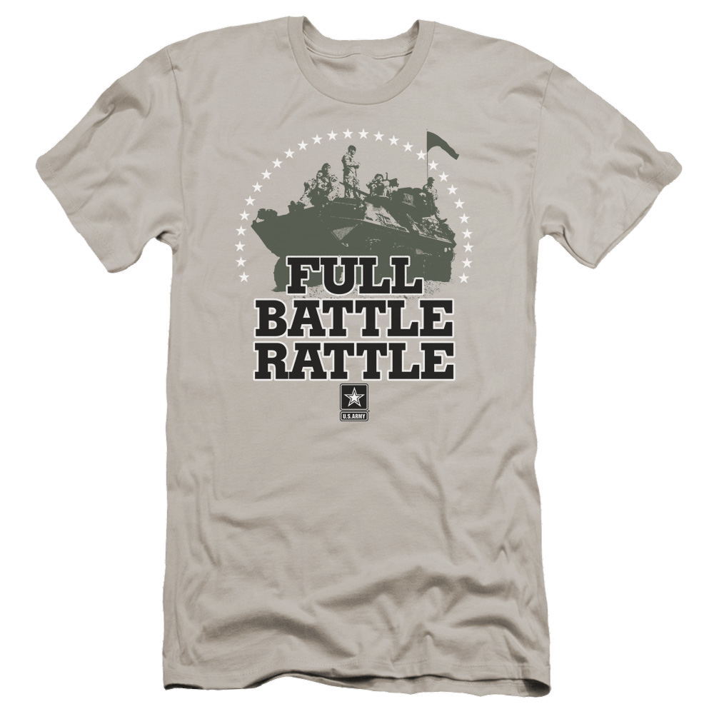 U.S. Army Full Battle Rattle - Men's Premium Slim Fit T-Shirt Men's Premium Slim Fit T-Shirt U.S. Army   