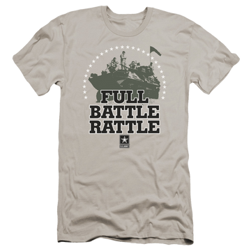 U.S. Army Full Battle Rattle - Men's Premium Slim Fit T-Shirt Men's Premium Slim Fit T-Shirt U.S. Army   