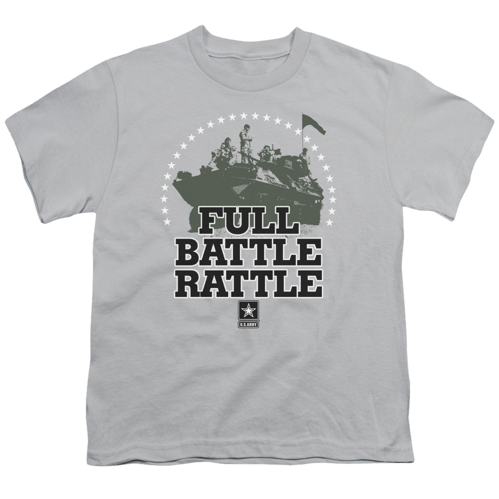 U.S. Army Full Battle Rattle - Youth T-Shirt Youth T-Shirt (Ages 8-12) U.S. Army   