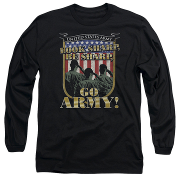 U.S. Army Go Army - Men's Long Sleeve T-Shirt Men's Long Sleeve T-Shirt U.S. Army   