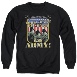 U.S. Army Go Army - Men's Crewneck Sweatshirt Men's Crewneck Sweatshirt U.S. Army   